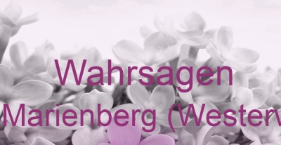Wahrsagen Bad Marienberg (Westerwald) | Top-Experten für Kartenlegen, Wahrsagen, Hellsehen, Zukunftsdeutung.